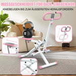 Squat Machine Foldable Glute Trainer Resistance Bands Home Use