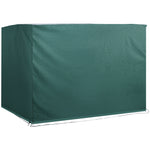 Tarpaulin Protective Cover Waterproof UV Protection for Furniture & Garden, 215x155x150cm