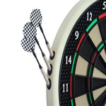 Electronic Dartboard, LCD Display, 18 Games, Steel