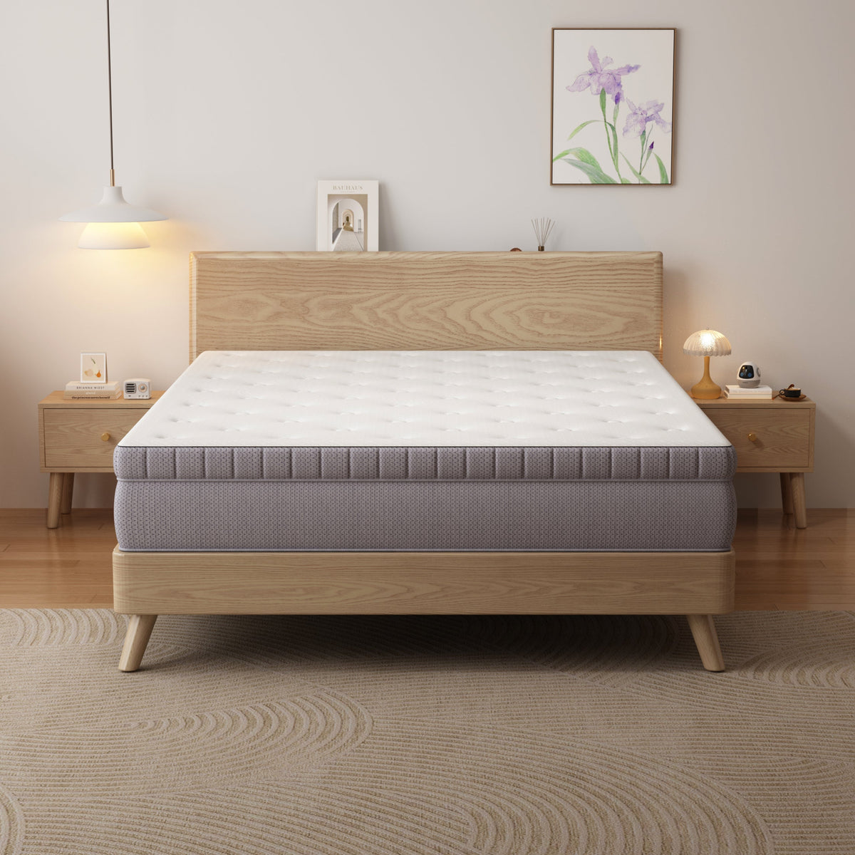 Mattress 140x200 H3 25cm Comfort Foam 7-Zone - Pocket Spring