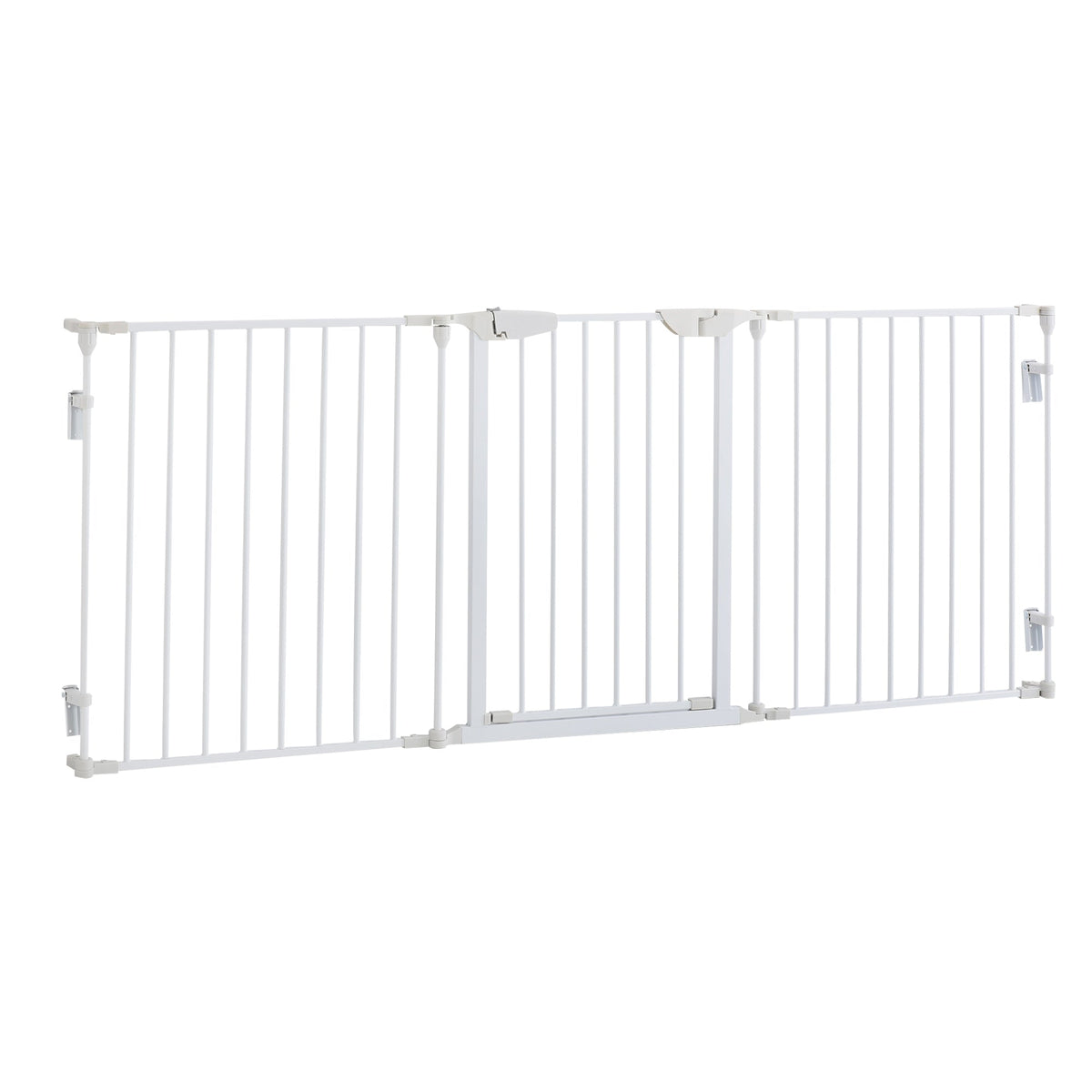 Dog Barrier, 3 Elements, Safety Door, White Plastic