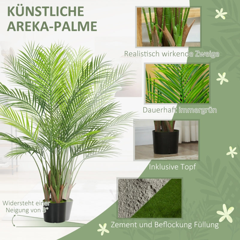 Artificial Palm Tree, Large 120cm, Plastic