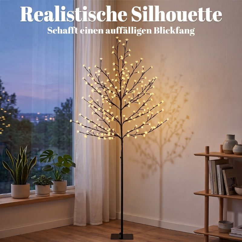 LED Cherry Blossom Tree 180cm 200 LEDs 20 Branches