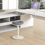 Pendulum Stool, Ergonomic Office Swivel Chair, Mesh Gray