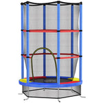 Children's Trampoline, Safety Net, Rubber Suspension, Steel Frame, Colorful