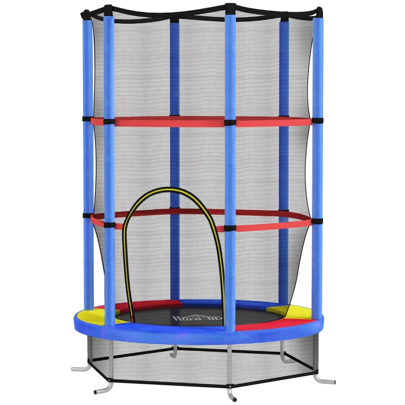 Children's Trampoline, Safety Net, Rubber Suspension, Steel Frame, Colorful