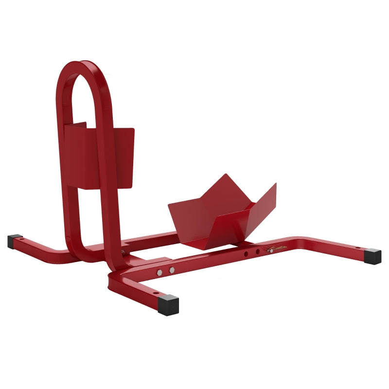 Motorcycle Stand, Adjustable, Metal Red