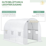 Greenhouse Cover, Weather-Resistant, Transparent