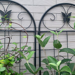 Metal Garden Trellis, 2 Pack for Climbing Plants, Metal
