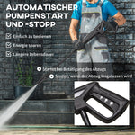 DURHAND Pressure Washer, 1800W, 150 Bar, 5-piece, Blue