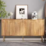 Sideboard Buffet Cabinet Storage 140x38x75cm - Modern Simple