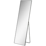 Standing Mirror, Freestanding Full Length Dressing Mirror with Stand, Aluminum
