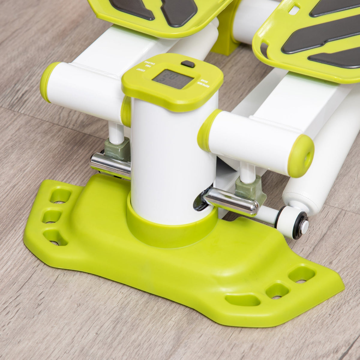 Mini Stepper, Non-Slip Up-Down Stepper with LCD Display, Steel, Yellow