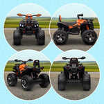 12V Children's Vehicle with MP3 Player and Headlights, Orange
