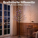 LED Cherry Blossom Tree 150cm 160 LEDs 20 Flexible Branches