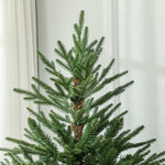 Christmas Tree 183 cm, Realistic, Quick Assembly, Fire-Resistant Plastic