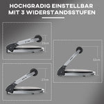 Abdominal Trainer, Foldable Height Adjustable Multi-Trainer, Metal