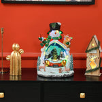 Christmas Village, LED Lighting, Music, Moving Train, Multi-Coloured