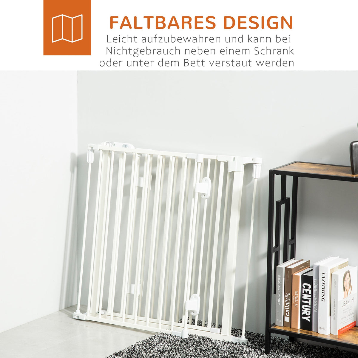 Dog Barrier, Configurable Foldable Automatic Door, Metal