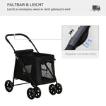 Dog Trailer 3-in-1 Pet House Cargo, Small Dogs, Oxford Grey