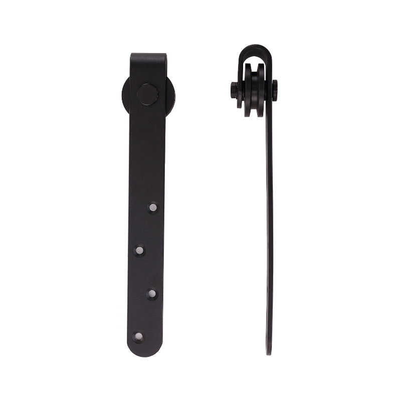 Sliding Door Hardware Kit, 180 cm, Rails, Rollers, Carbon Steel
