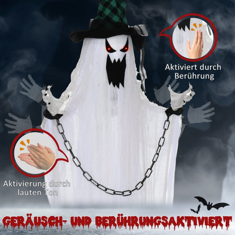 Ghost Decoration, Scary Howling, Movement, Battery Operated