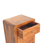 Aspen Tallboy 5-Drawer Solid Wood, Brown