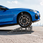 Car Ramps 2000kg Capacity Height-Adjustable Non-Slip Surface Grey