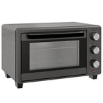 Mini Oven, 21L 1400W 60 Min. Timer, Stainless Steel, Gray