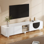 TV Stand 180x40x41.5cm Low Unique Design Modern