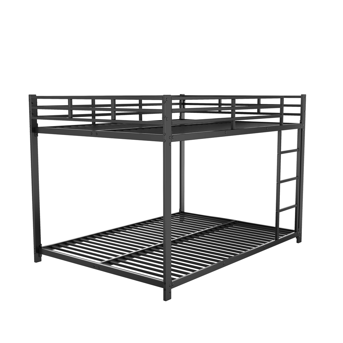 Bunk Bed 140x200 Classic Iron Frame - Black