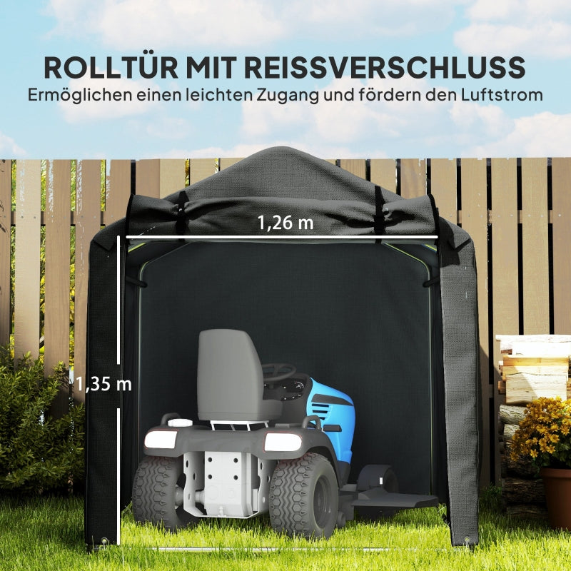 Garage Tent, Waterproof, UV-resistant, Black