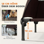Outdoor Dog Bed, Raised, Large Dogs, Coffee