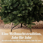 Artificial Christmas Tree 180cm with 1237 Tips - Green