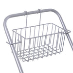 Cleaning Cart Mobile Mop Bucket, 25 Liters with Wringer and 4 Wheels, Blue