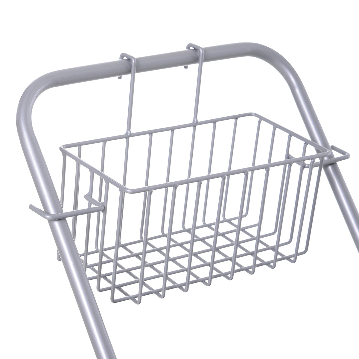 Cleaning Cart Mobile Mop Bucket, 25 Liters with Wringer and 4 Wheels, Blue