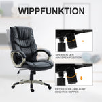 Office Chair, Height Adjustable, Rocking, Ergonomic, Desk Chair