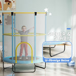 Children's Trampoline, Safety Net Non-Slip Legs, Colorful