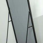 Standing Mirror, Freestanding Full Length Dressing Mirror with Stand, Aluminum
