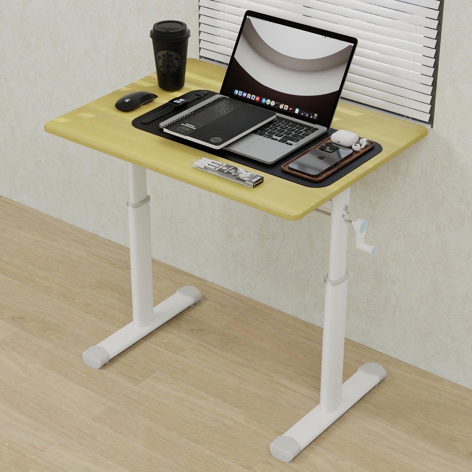 Study Desk Adjustable Height Multi-Purpose Compact