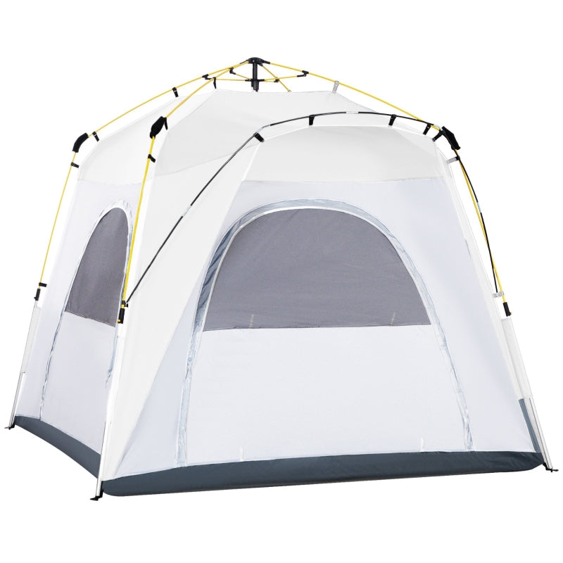 Dome Tent, 4 Person, Lightweight, Waterproof, UV 50+