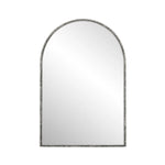 LED Full-Length Mirror 163x54cm Dimmable Light, Black Aluminum Frame