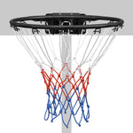 Basketball Rim Replacement, Double Spring Solid, In-Ground & Wall-Mounted Steel, Black