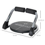 Abdominal Trainer, Foldable Height Adjustable Multi-Trainer, Metal