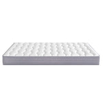 Upholstered Single Bed 90x200 LED USB Storage, Beige Linen