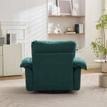 360° Swivel Armchair, Oversized with Support Cushion, Chenille