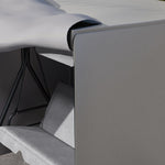Garden Swing Cover, Waterproof Sun Protection, Oxford Fabric Grey