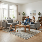 Modern Sofa Set 2-Seater 172cm 2-Piece