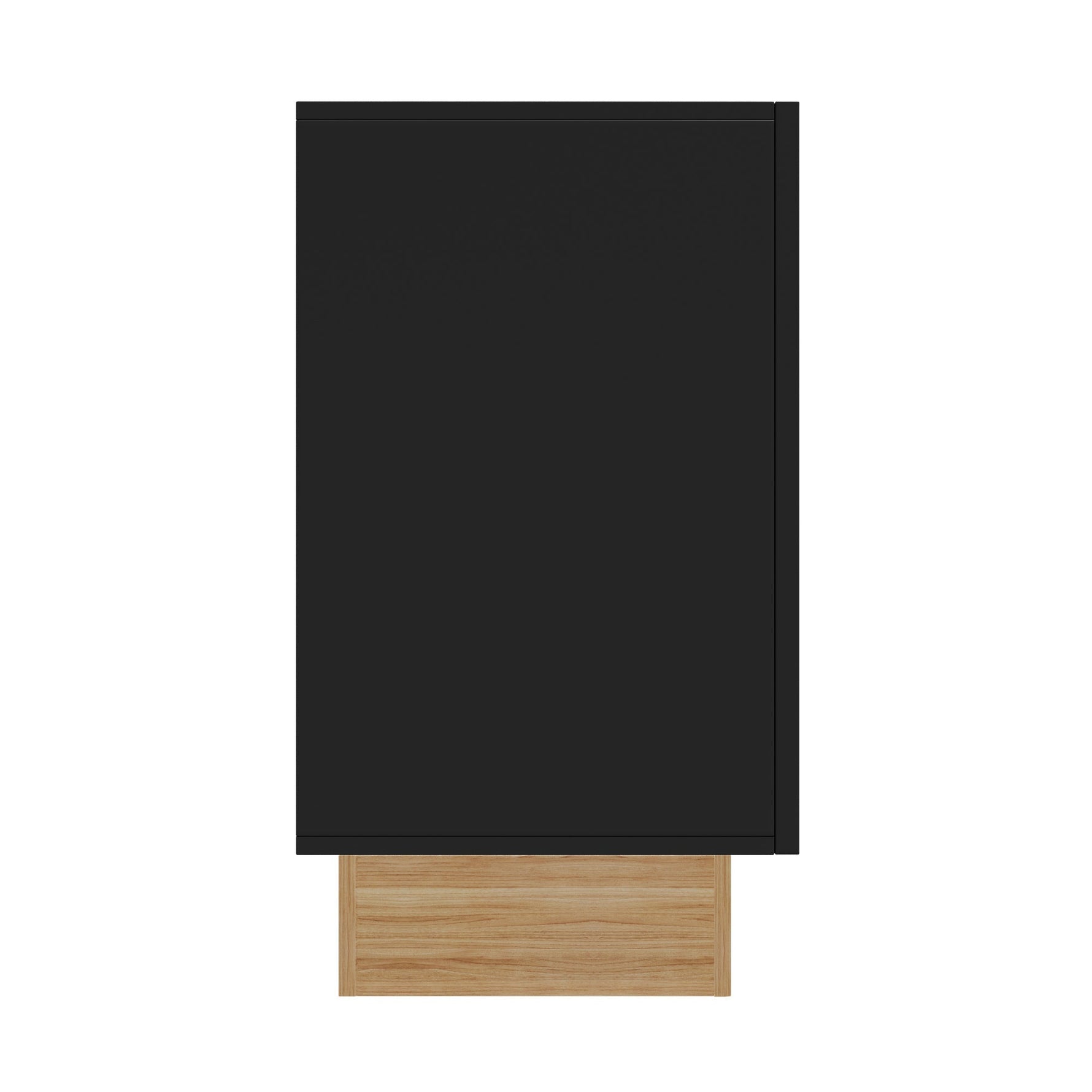 Modern Sideboard Cabinet with 4 Doors Ample Storage U-Shaped 160x75x38 cm