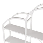 Shelf 170x26x190cm 5-Tier Cloud Shape - White